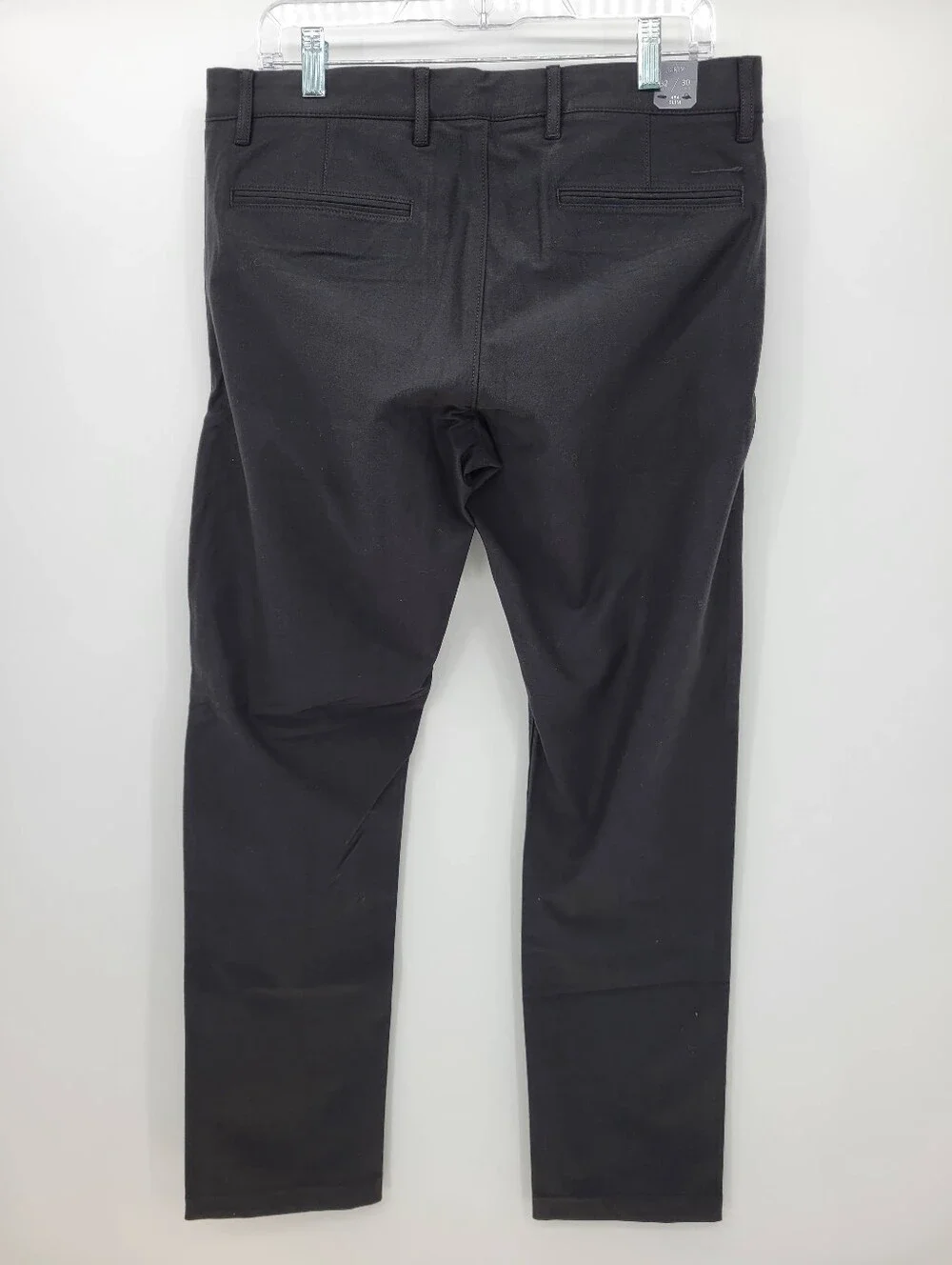 J Crew 484 Slim-fit tech pant Size 32x30 Black CG696